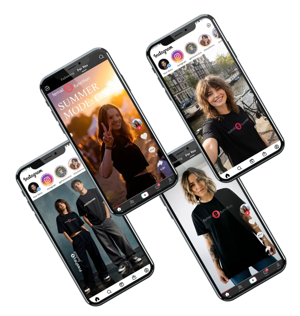 Fresheye Fashion – Fresheye Social mockup mobile